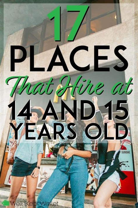 77 Full-time, Part-time, Teen 8760 W. . Jobs hiring for 14 year olds near me